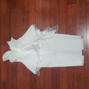 Aso's OneShoulder Peplum Dress